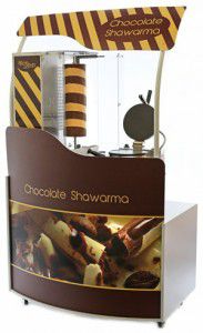 chocolate shawarma dessert